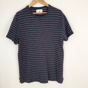 Sol Angeles Stripe Boucle Shirt Tee Large